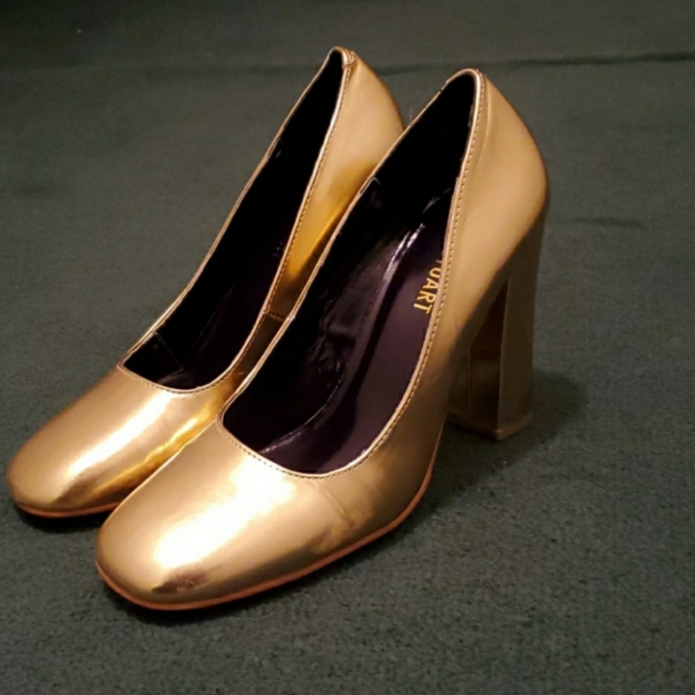 Colin Stuart Gold Heels